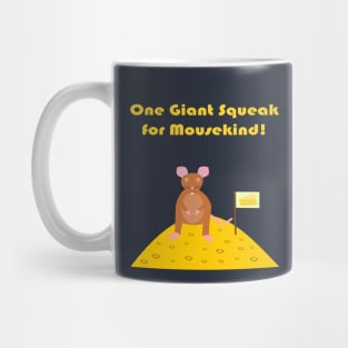 Mouse on the Moon Funny Fantasy Mug